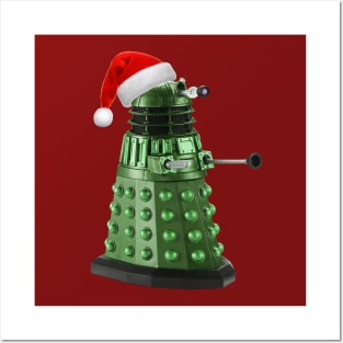 Santa Dalek Posters and Art